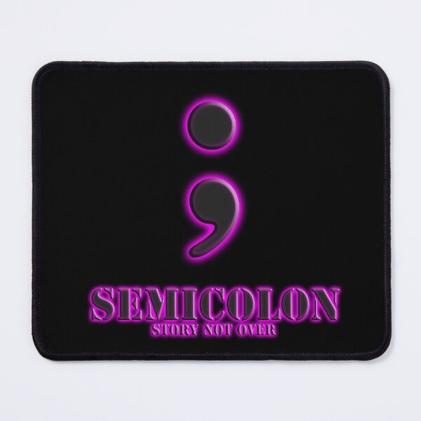 Item preview, Semicolon ; Story NOT OVER Pink glow designed and sold by TheirChoice.