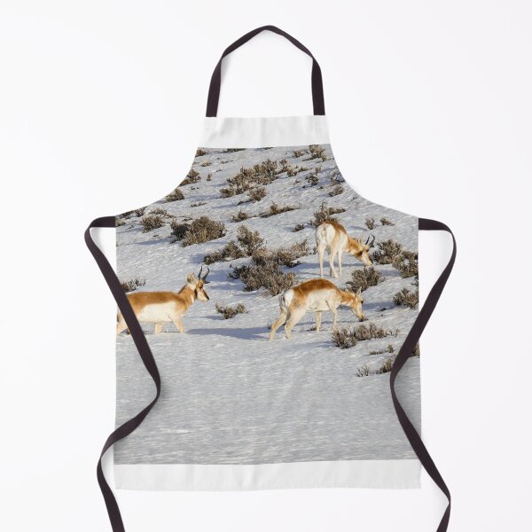 Item preview, Pronghorn Knee Deep In Snow designed and sold by FreelanceJim.