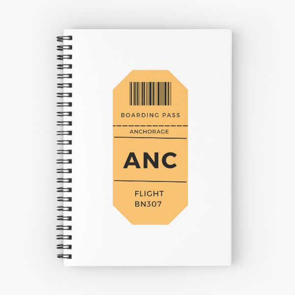Item preview, Anchorage Plane Ticket designed and sold by erion-store.
