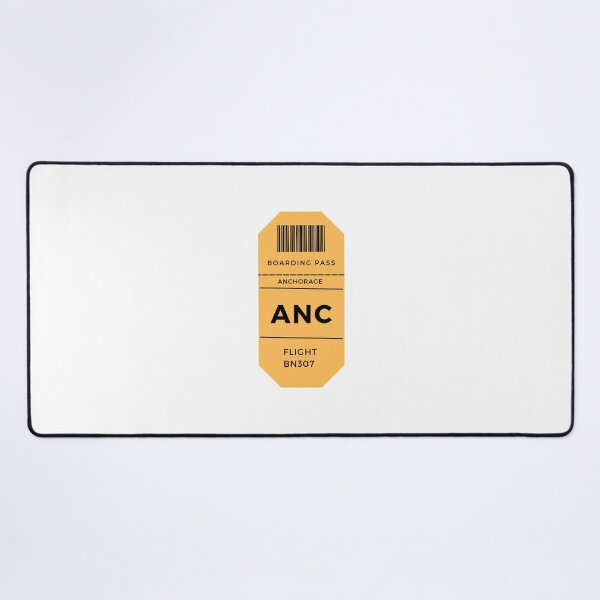 Item preview, Anchorage Plane Ticket designed and sold by erion-store.