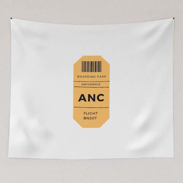 Item preview, Anchorage Plane Ticket designed and sold by erion-store.