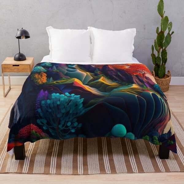 Item preview, Painted World: Nature's Vibrant Art designed and sold by ThreadGallery.
