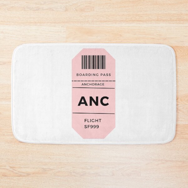 Item preview, Anchorage Plane Ticket designed and sold by erion-store.