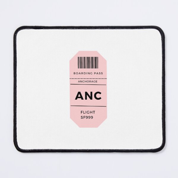 Item preview, Anchorage Plane Ticket designed and sold by erion-store.
