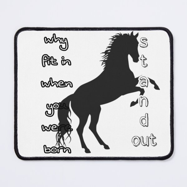 Item preview, Why fit in when you were born to stand out designed and sold by HomeIsUs.