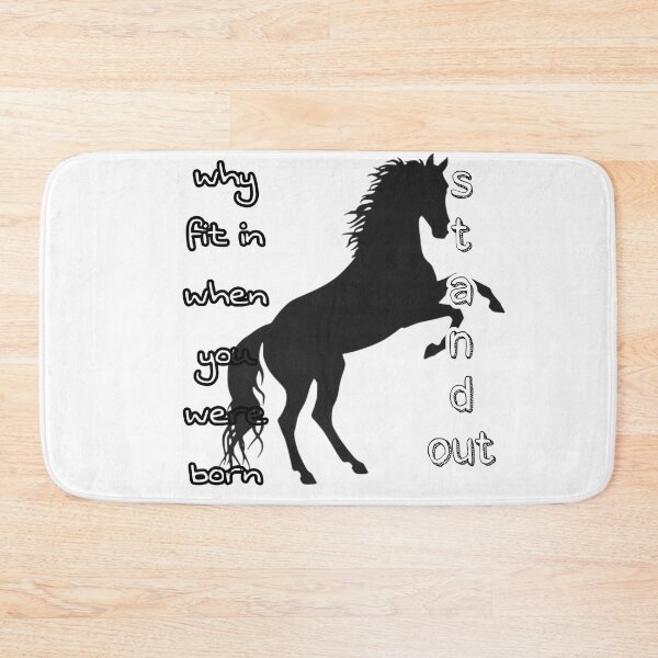 Item preview, Why fit in when you were born to stand out  designed and sold by HomeIsUs.
