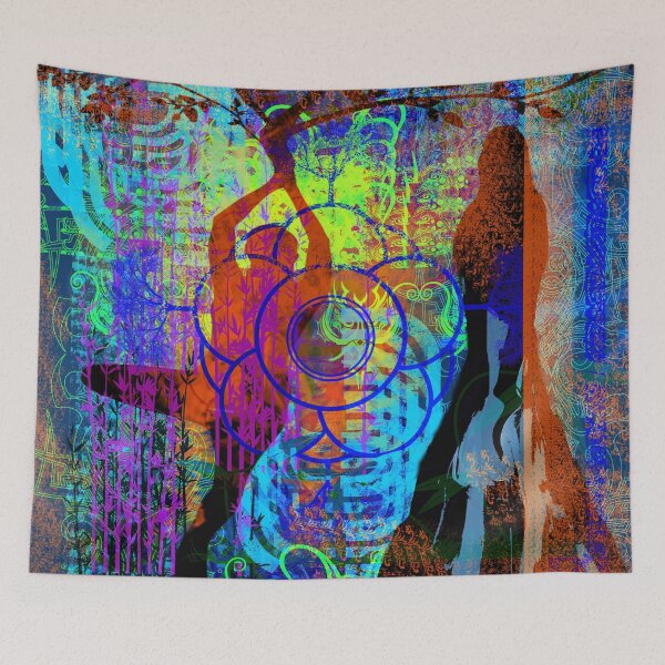 Item preview, In the Garden of Frenetic Energy designed and sold by PiaMedeaDigital.