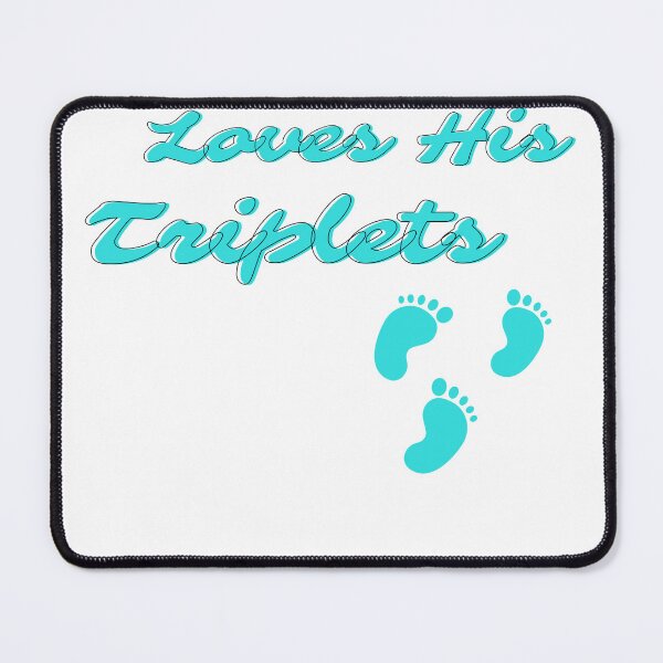 Item preview, This Dad Loves His Triplets designed and sold by Hamidkorti55.