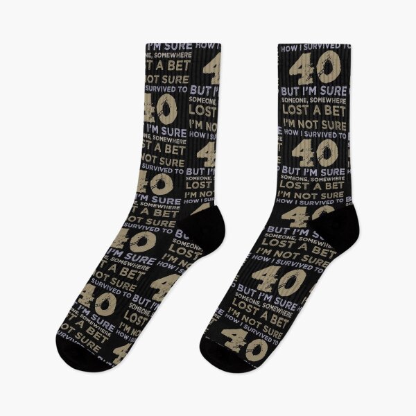 Item preview, 40th Birthday Sarcastic Attitude designed and sold by thepixelgarden.