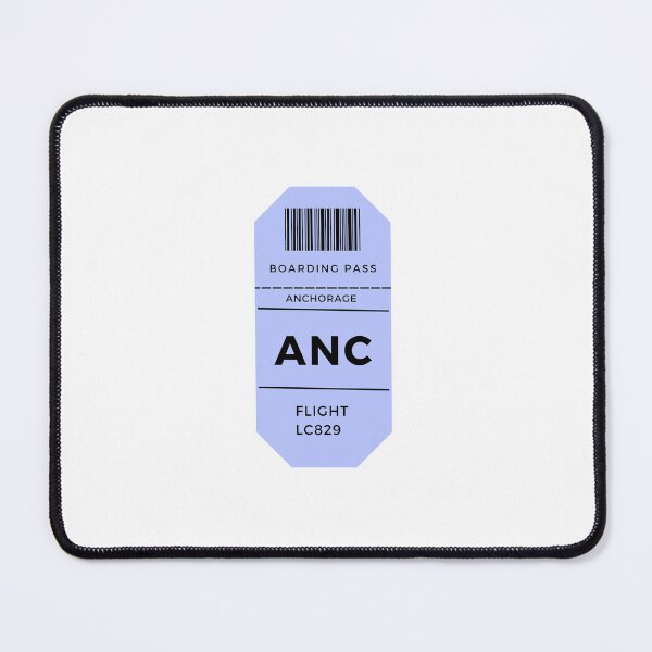 Item preview, Anchorage Plane Ticket designed and sold by erion-store.