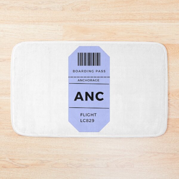 Item preview, Anchorage Plane Ticket designed and sold by erion-store.