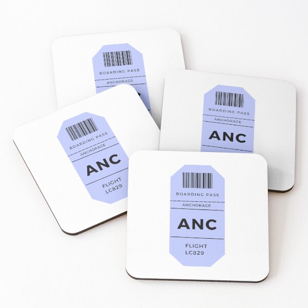 Item preview, Anchorage Plane Ticket designed and sold by erion-store.