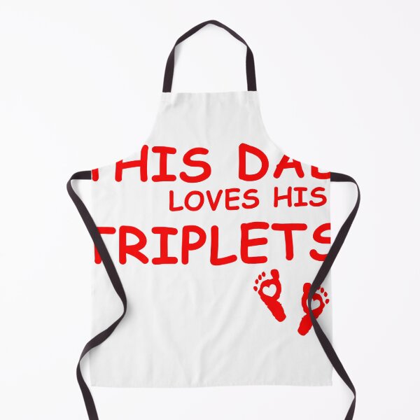 Item preview, THIS DAD LOVES HIS TRIPLETS GIFT FOR DAD AND HUSBAND designed and sold by EditorArt.