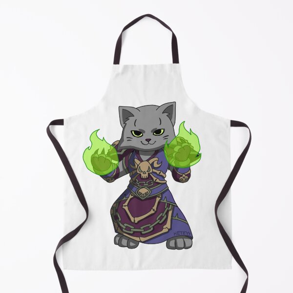 Item preview, Cute warlock cat Warcraft designed and sold by Heteyy.