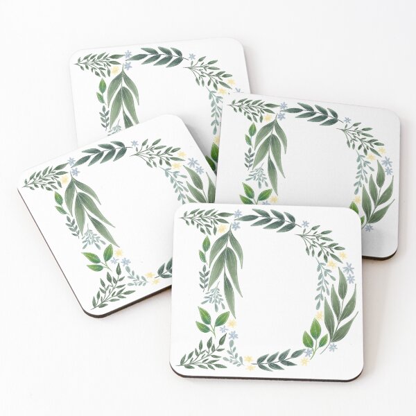 Item preview, Floral D - Initial D designed and sold by CreativeMisc.
