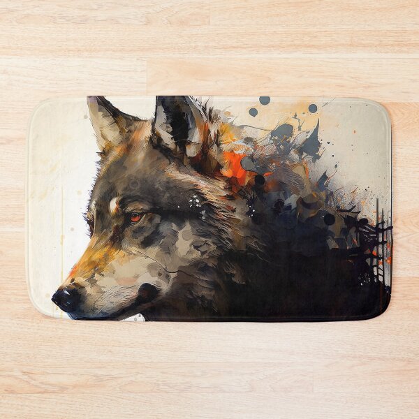 Item preview, Illustration of the Wolf King in painted style designed and sold by NayZeth99.