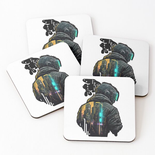 Aperçu de l'œuvre Cybercasque créée et vendue par Bl4ckCurse-AT.