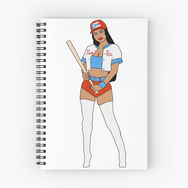 Item preview, Baseball Beauty Boricua Puerto Rico designed and sold by cultura143.