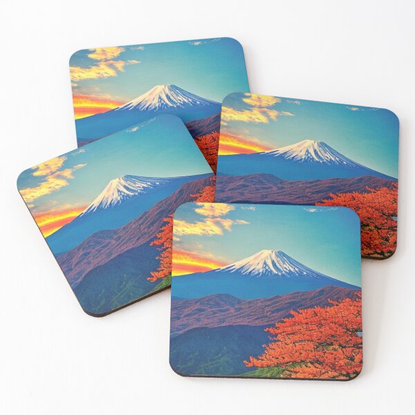 Item preview, The beauty of the Mount Fuji Japan creative art designed and sold by brilliant-com.