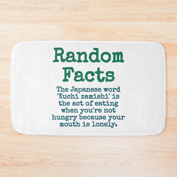 Item preview, The Japanese Word Kuchi Zamishi - Trivia Fact designed and sold by CrankyOldDude.