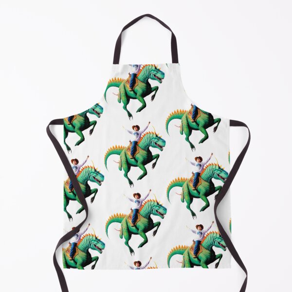 Item preview, A Boy Riding Dinosaur Illustration / GTIllustration027 designed and sold by Grafititee.