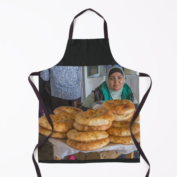 Item preview, Uzbekistan. Tashkent. Chorsu Bazaar. Woman selling Bread. designed and sold by vadim19.