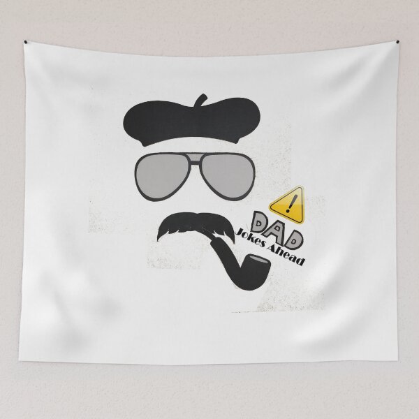 Item preview, Caution Dad Jokes Ahead designed and sold by SilverOrGold.