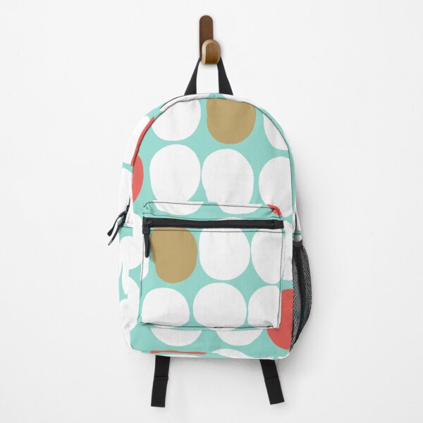 Item preview, Modern Polka Dot Pattern in White and Robin's Eggs Blue designed and sold by Deutschic.