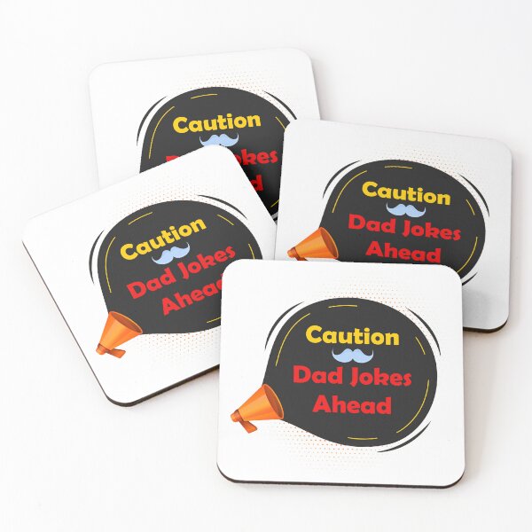 Item preview, Caution Dad Jokes Ahead designed and sold by SilverOrGold.