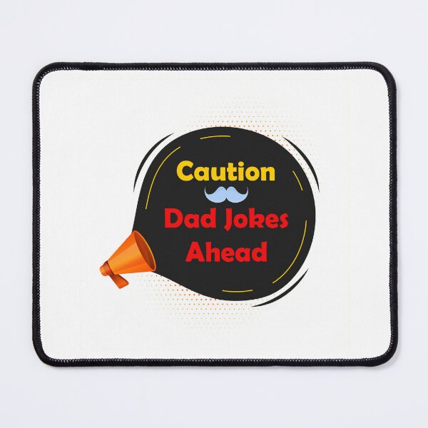 Item preview, Caution Dad Jokes Ahead designed and sold by SilverOrGold.