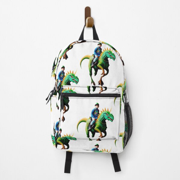 Item preview, A Boy Riding Dinosaur Illustration / GTIllustration028 designed and sold by Grafititee.