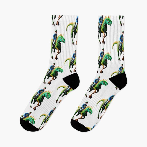 Item preview, A Boy Riding Dinosaur Illustration / GTIllustration028 designed and sold by Grafititee.