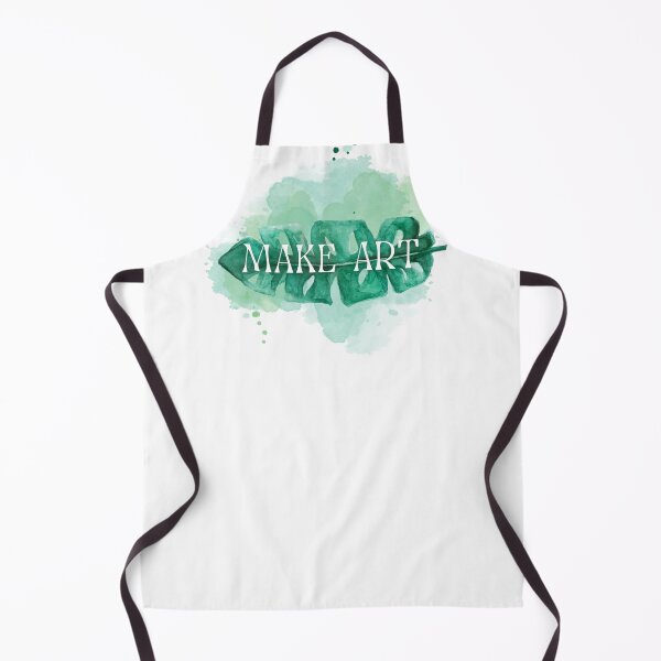 Item preview, Make Art (Green Watercolor) designed and sold by koolaidcupcake.