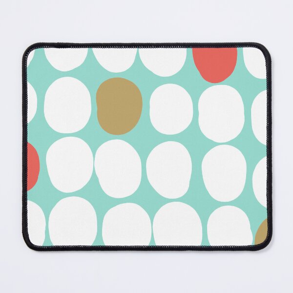 Item preview, Modern Polka Dot Pattern in White and Robin's Eggs Blue designed and sold by Deutschic.