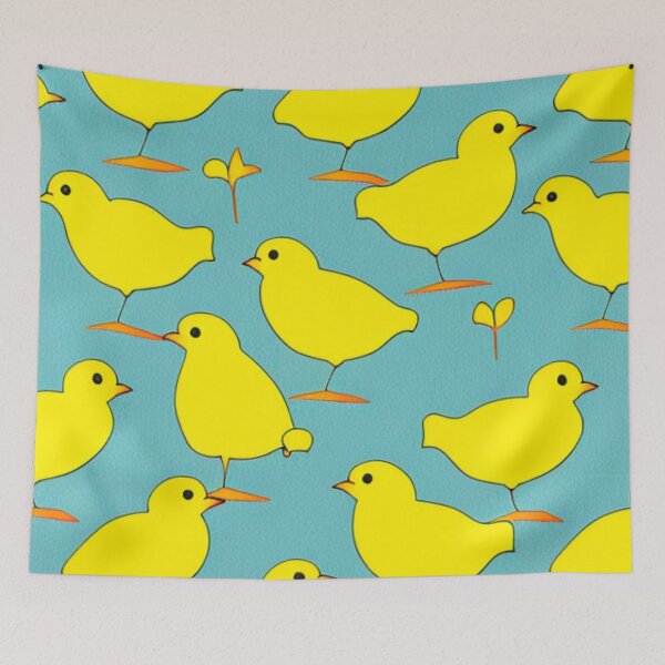 Item preview, Yellow Easter Chicks designed and sold by SquishStitches.