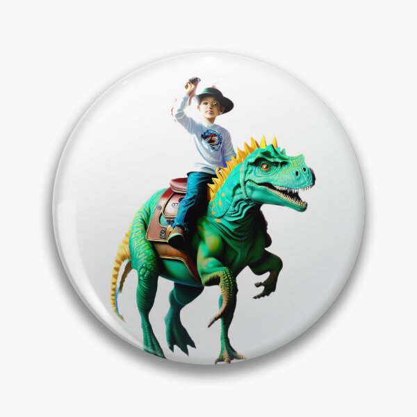Item preview, A Boy Riding Dinosaur Illustration / GTIllustration029 designed and sold by Grafititee.