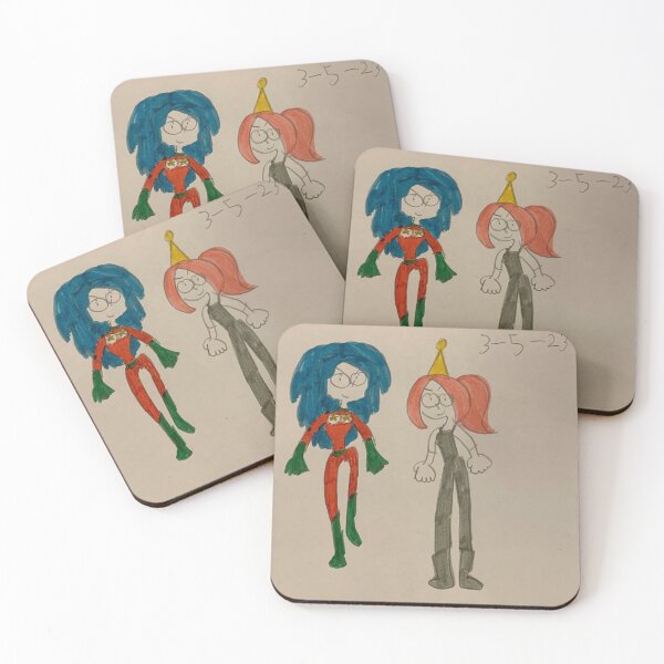 Item preview, Samantha and Athena designed and sold by Beanziesdadshop.