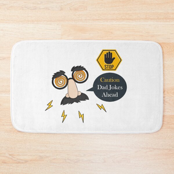 Item preview, Caution Dad Jokes Ahead designed and sold by SilverOrGold.
