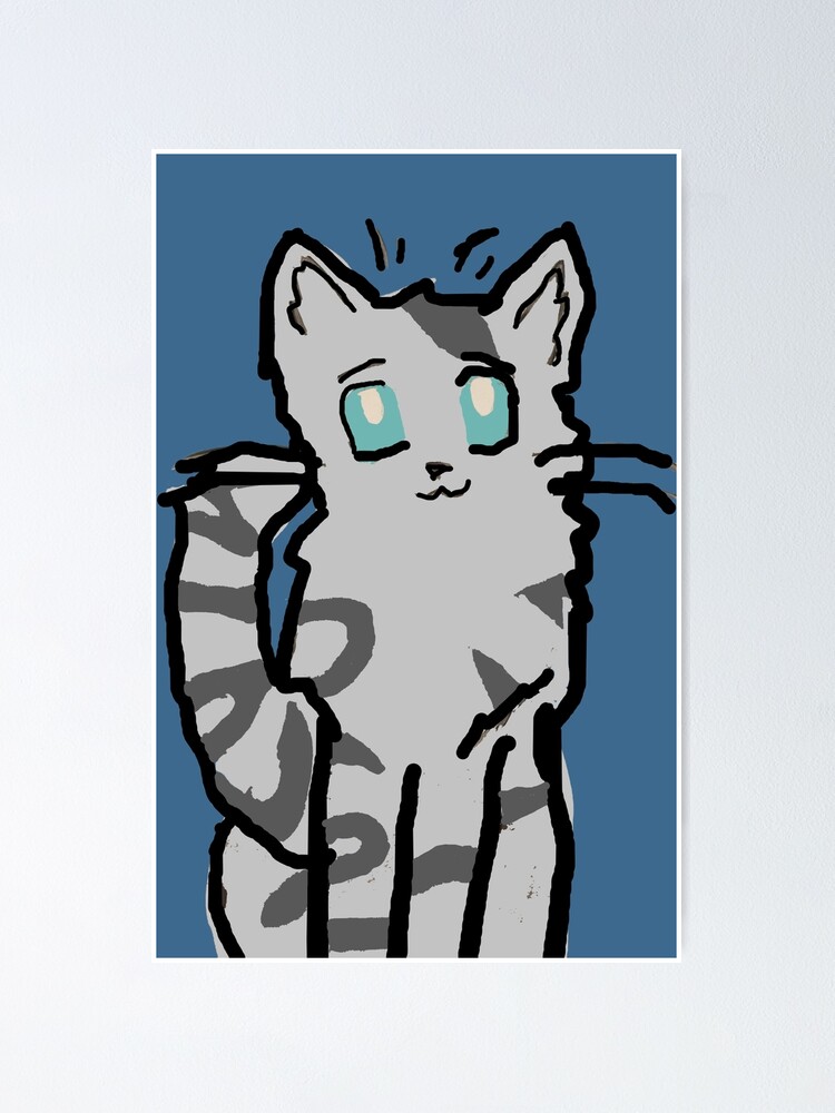 Warrior Cats - Jayfeather 2 Poster for Sale by HGBCO