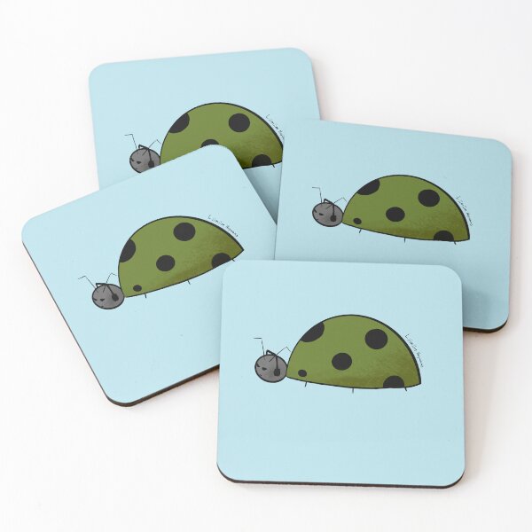 Item preview, Jammin' Ladybug - Green Edition designed and sold by LiimiimHaywaas.