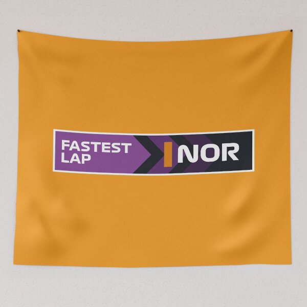Item preview, Fastest Lap 2023 | Driver #4 (Orange BG) designed and sold by FilipeFerreira.