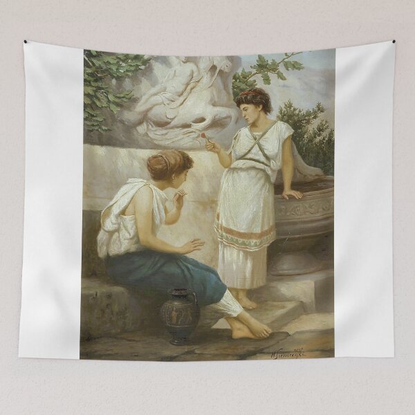 Item preview, Henryk Siemiradzki  Two Greek Women at the Fountain  designed and sold by TeeARTHY.