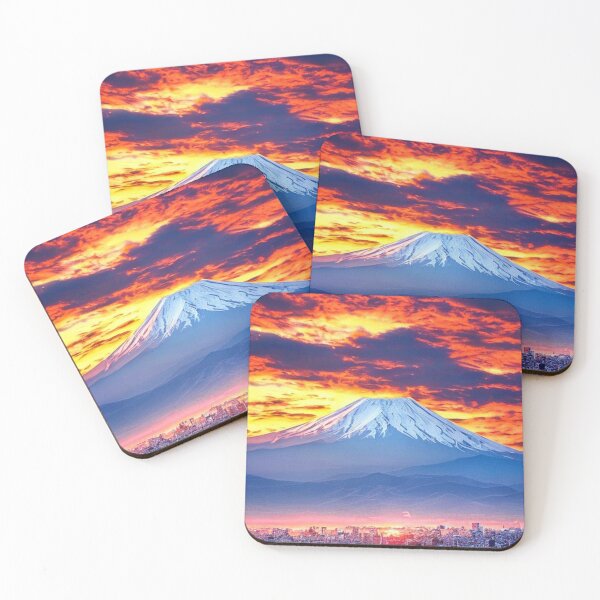 Item preview, The beauty of the Mount Fuji Japan creative art designed and sold by brilliant-com.