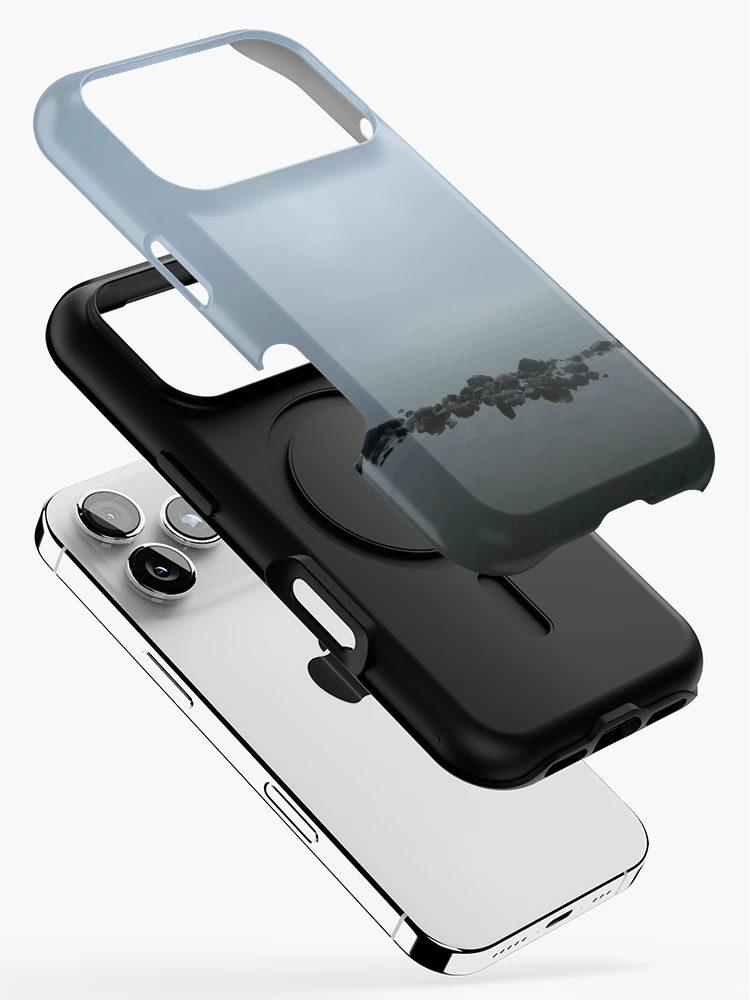 Thumbnail 2 of 4, iPhone Case, Tranquil Rocks designed and sold by BugCreative.