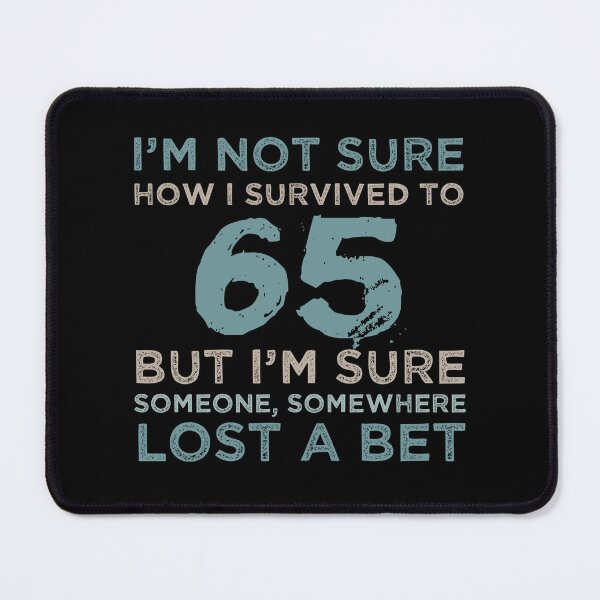 Item preview, 65th Birthday Sarcastic Attitude designed and sold by thepixelgarden.