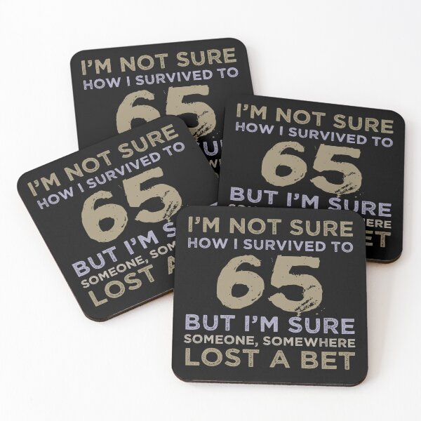 Item preview, 65th Birthday Sarcastic Attitude designed and sold by thepixelgarden.