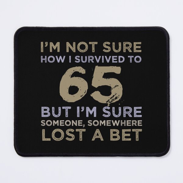 Item preview, 65th Birthday Sarcastic Attitude designed and sold by thepixelgarden.