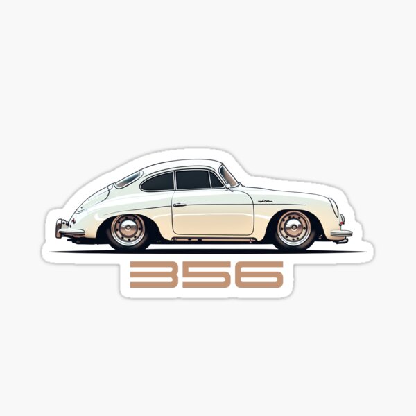 Sticker, world champion 1976 for Porsche 356a / 1958 / 1500