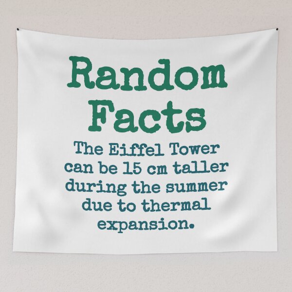 Item preview, The Eiffel Tower Can BE 15 CM Taller - Trivia Fact designed and sold by CrankyOldDude.