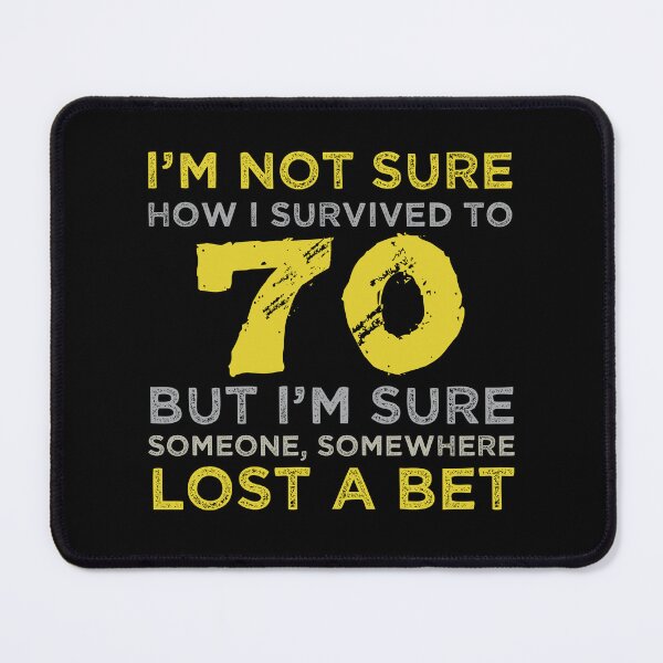 Item preview, 70th Birthday Sarcastic Attitude designed and sold by thepixelgarden.